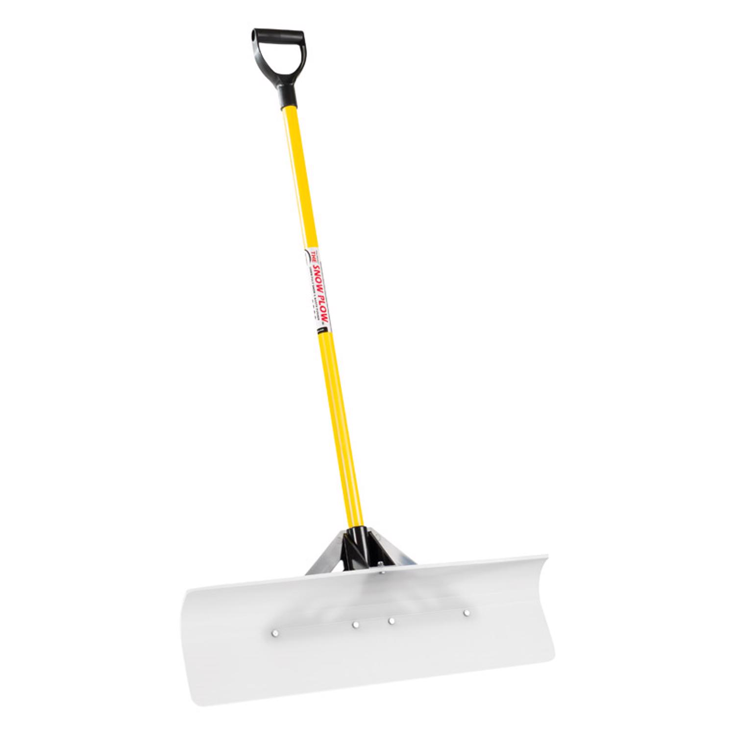 The Snowplow The Original 30 in. W X 56 in. L UHMW Snow Pusher - Mycitystee