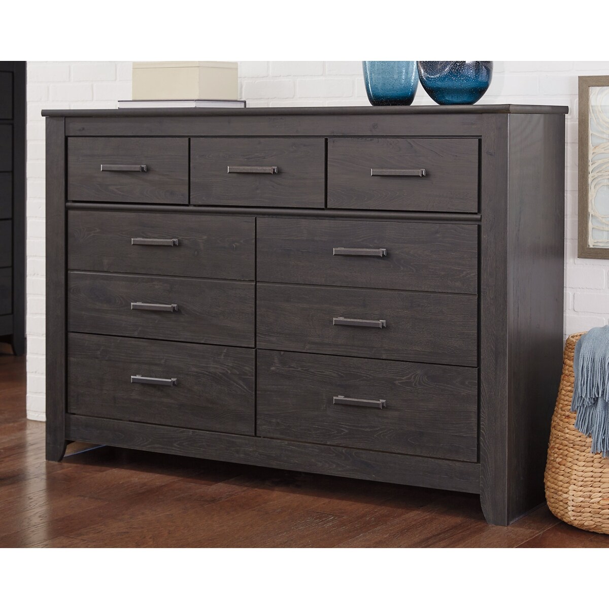 Signature Design by Ashley Brinxton Urban Charcoal Dresser - - 14282183 - Mycitystee