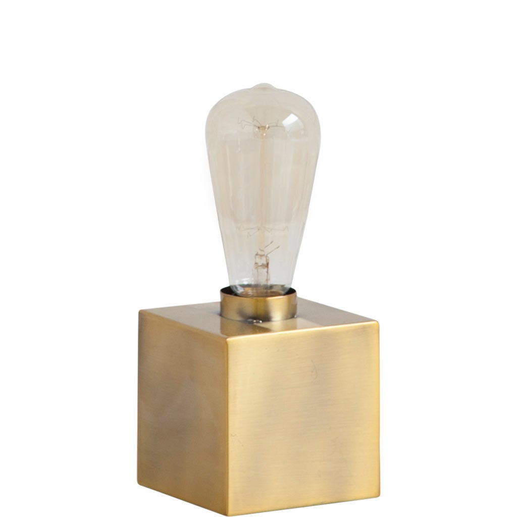 Mercana Visio II Goldtone Brass Metal Table Lamp - Mycitystee