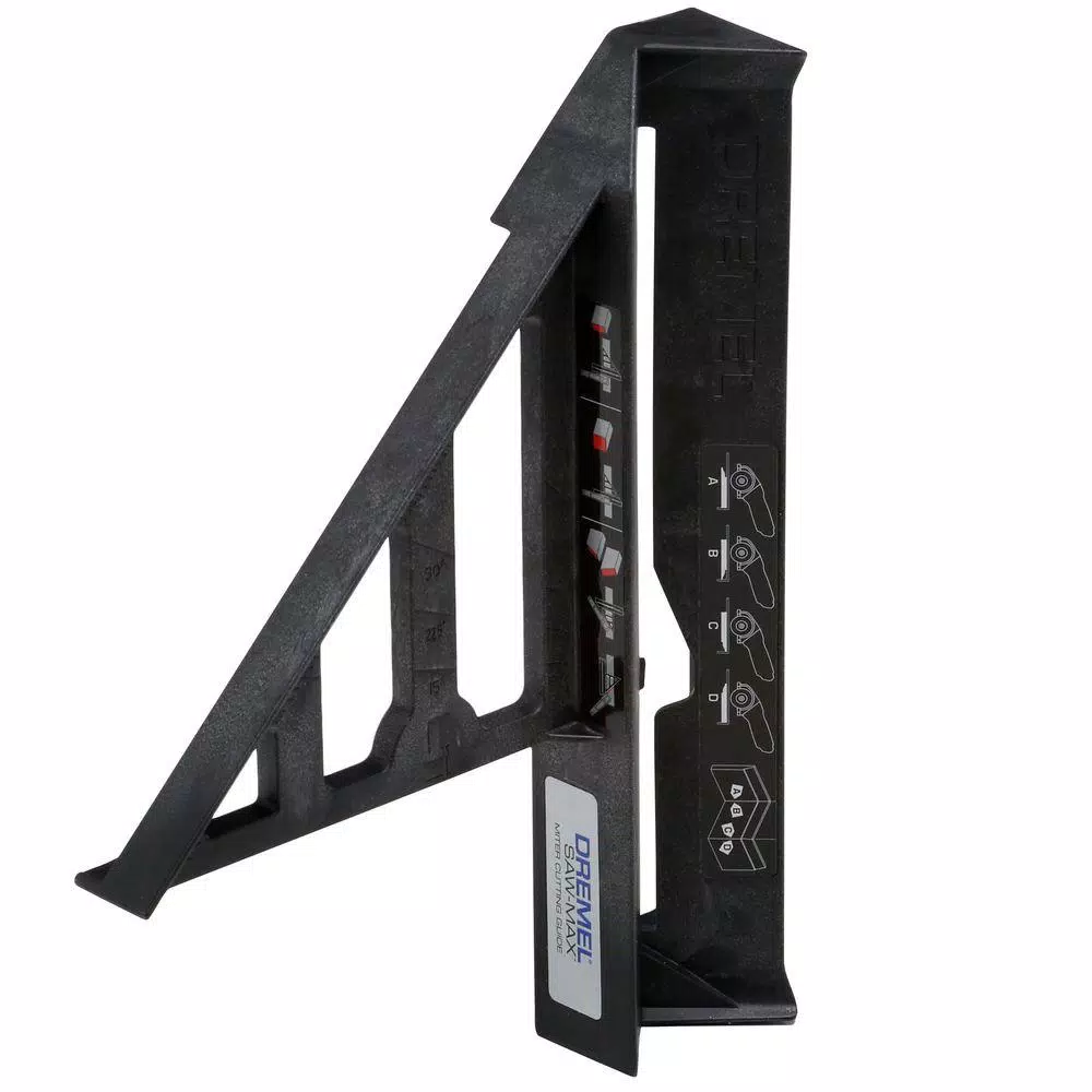 Dremel Saw-Max Black Plastic Miter Trim Cutting Guide and#8211; XDC Depot - Mycitystee