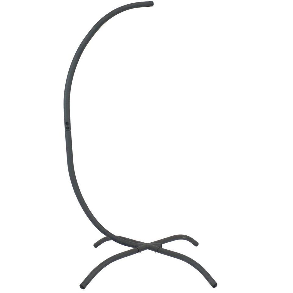 Ultimate Patio 78-Inch Steel Egg Chair Stand w/ Curved Leg Base - Mycitystee