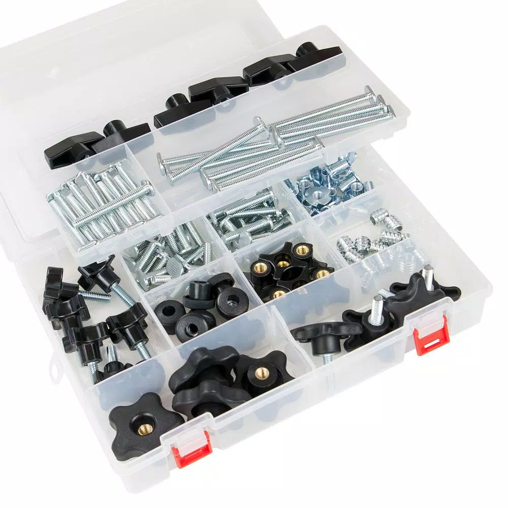 POWERTEC T-Track Jig Hardware Kit (129-Piece) and#8211; XDC Depot - Mycitystee