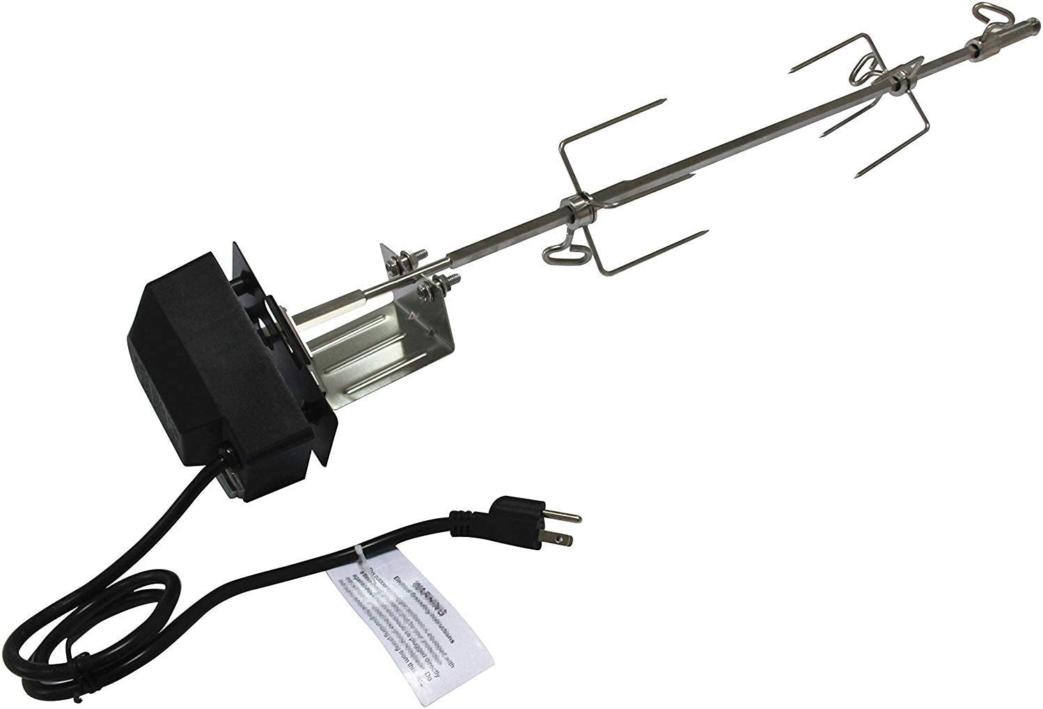 Grill Rotisserie Kit Replacement 7614 fits Weber Spirit 200/300 Series, Spirit 500/700 and older Genesis Silver B/C - Mycitystee