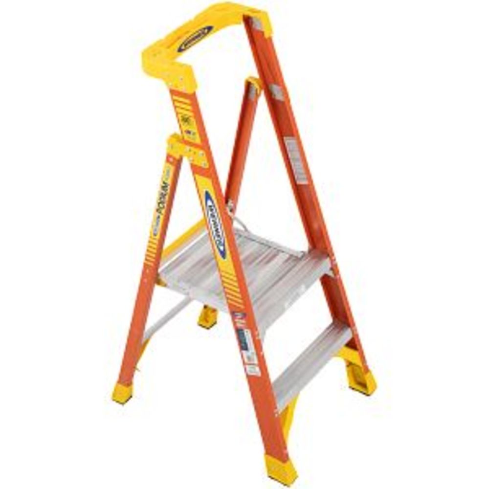 Werner Podium Ladder 2' Type IA Fiberglass - Mycitystee