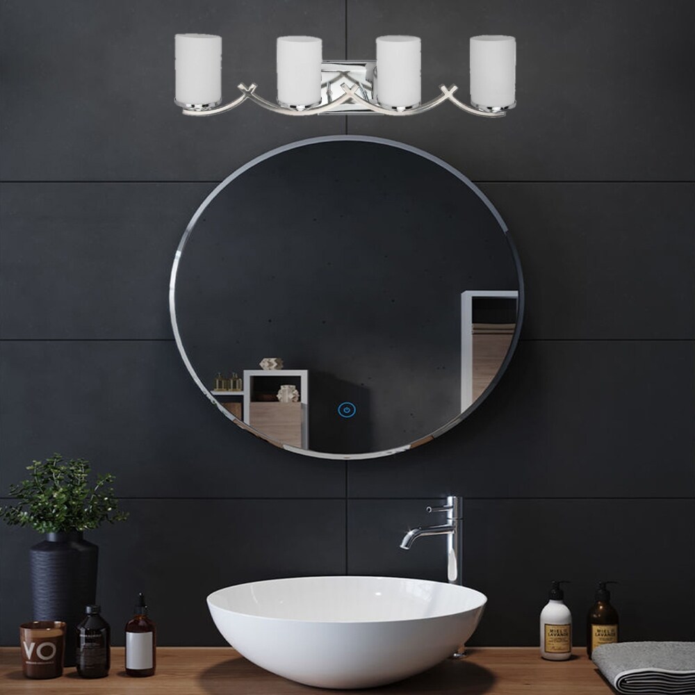 Brina 3-Light Chrome Bath Vanity Light - Mycitystee