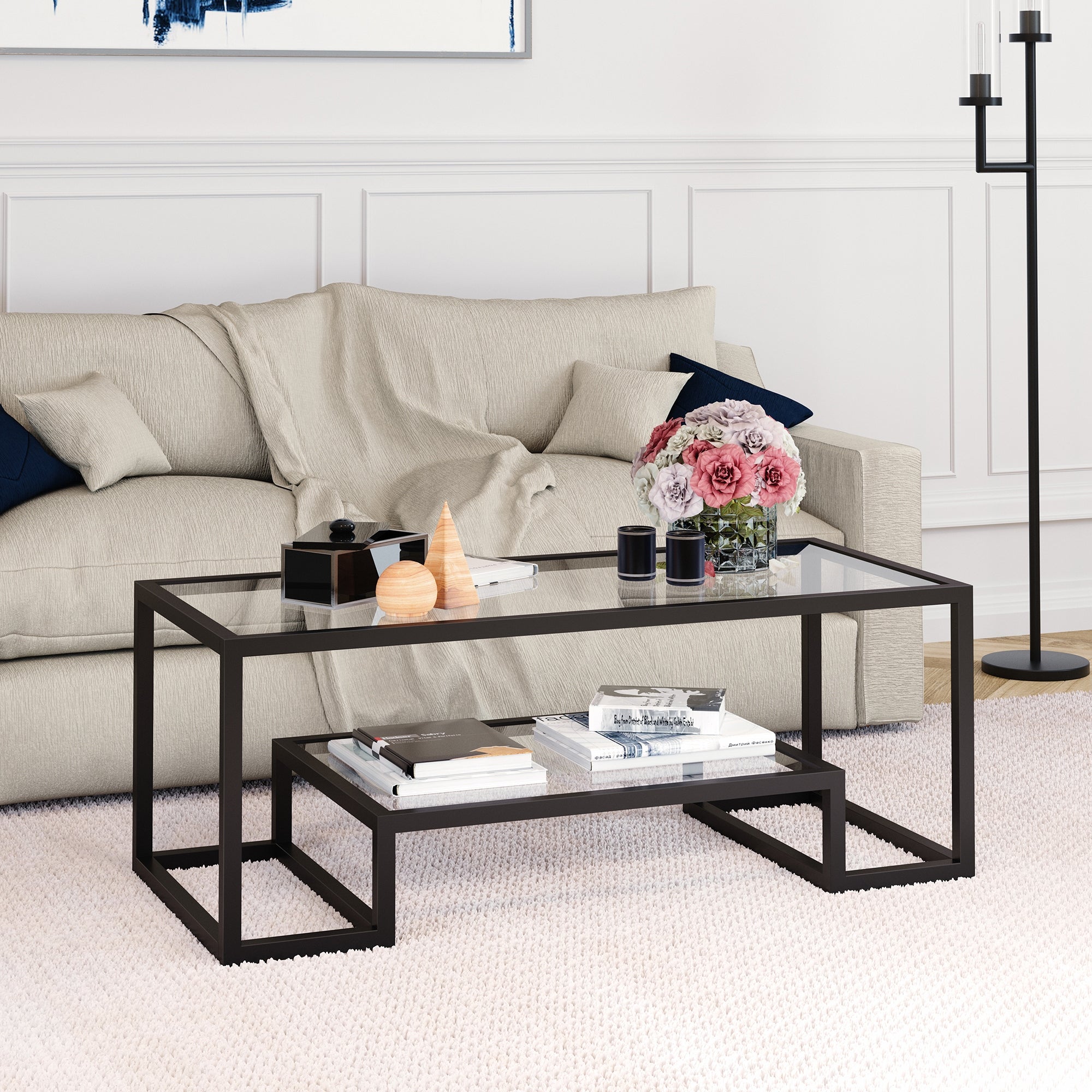 Blackened Bronze Coffee Table - Mycitystee