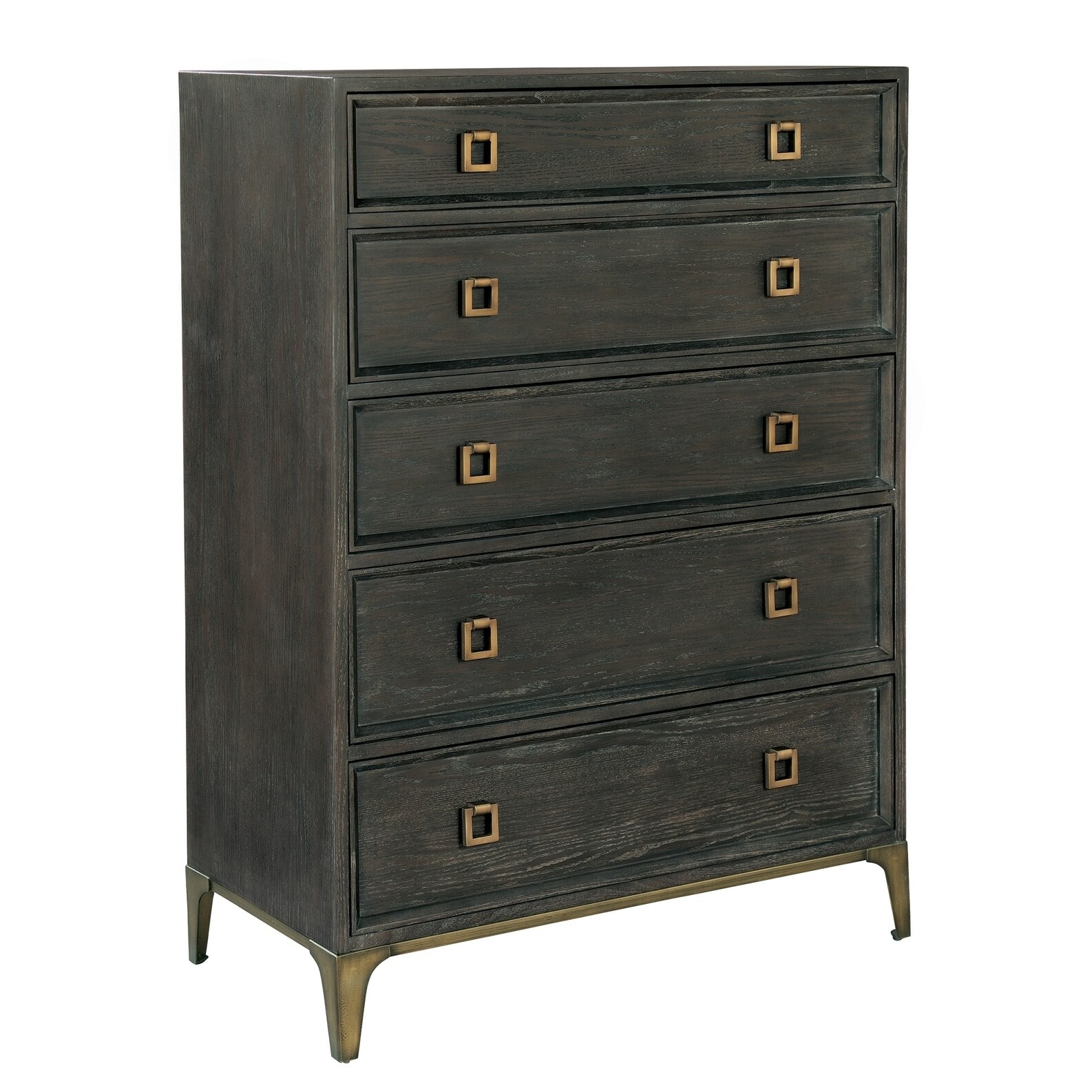 Solid Wood Five-drawer Bedroom Chest - Edgewater - - 28386299 - Mycitystee