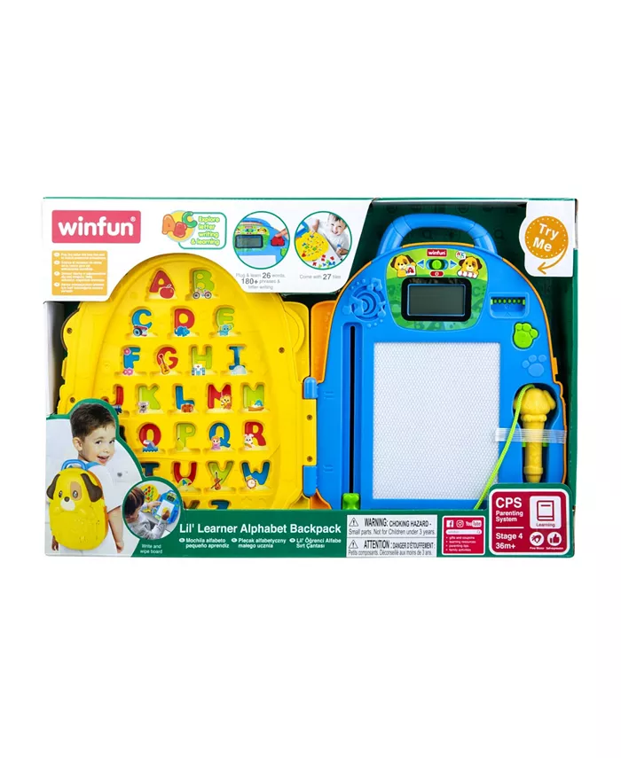Winfun Lil Learner Alphabet Backpack - Mycitystee