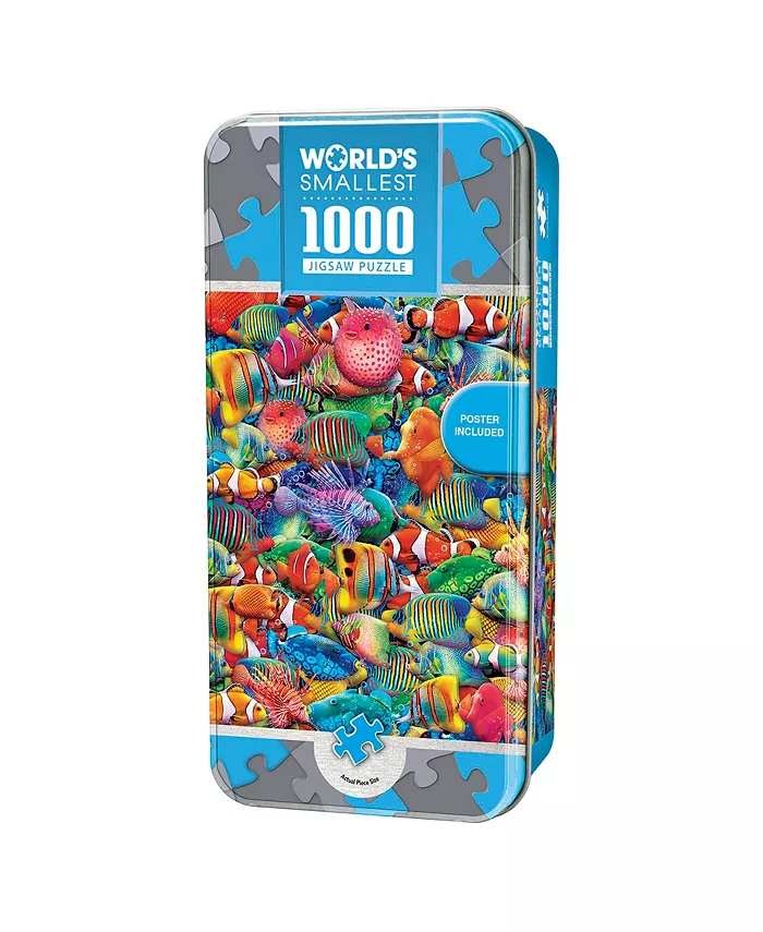 MasterPieces Puzzles Worlds Smallest - Rainbow Flow 1000 Piece Adult Jigsaw Puzzle - Mycitystee