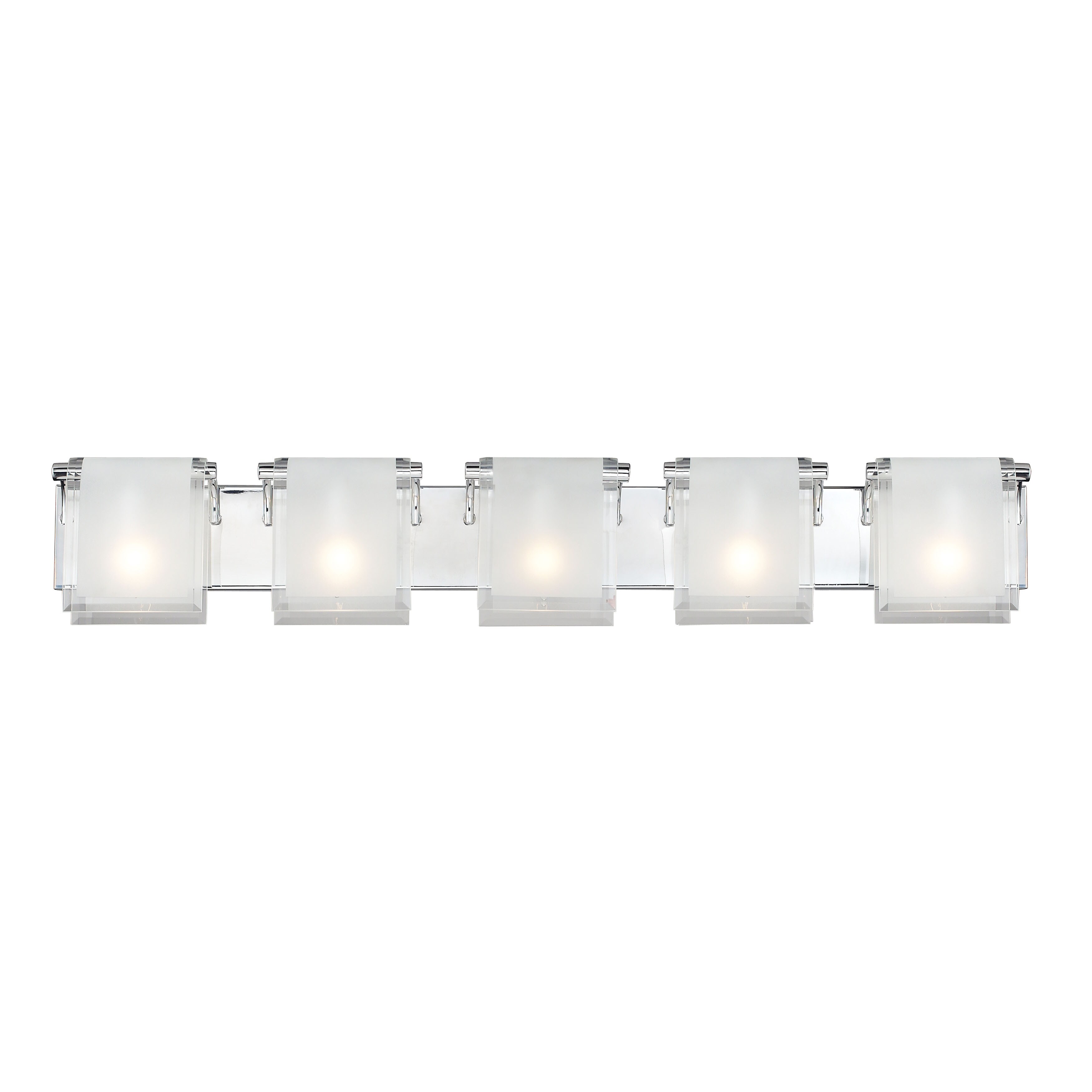 Zephyr 5-light Chrome Wall Sconce - Mycitystee