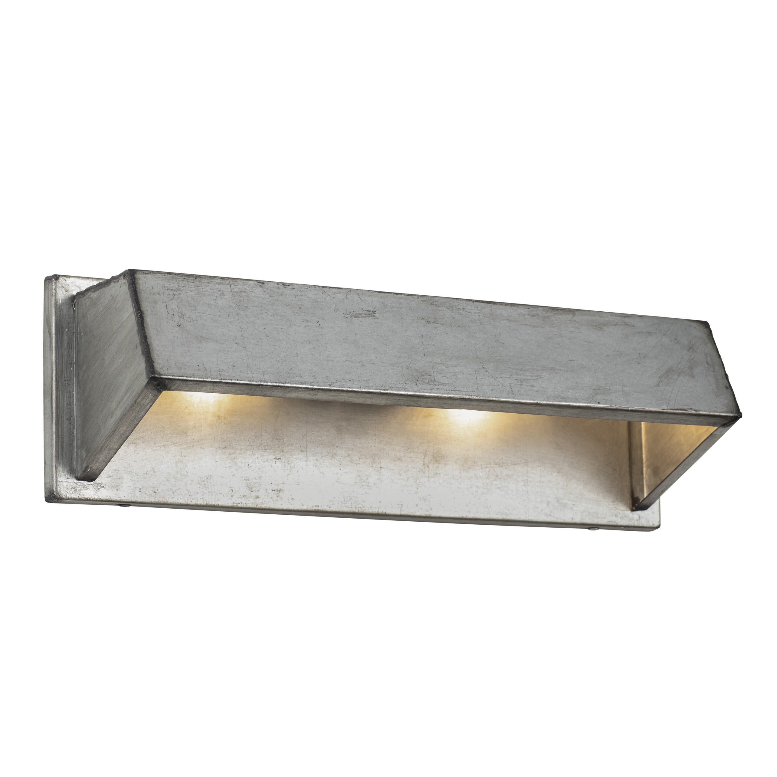 Varaluz Galvanic 2-light Ombre Galvanzied Bath/Wall Light - Mycitystee