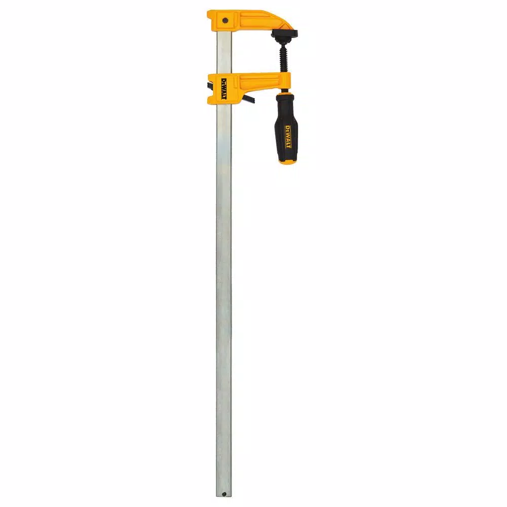 DEWALT 24 in. 1000 lb. Bar Clamp w/3.25 in. Throat Depth and#8211; XDC Depot - Mycitystee