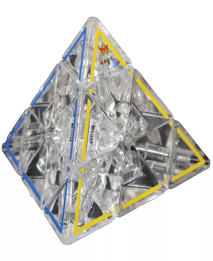 Project Genius Meffert's Pyraminx Crystal - 50th Anniversary Limited Edition Puzzles - Mycitystee