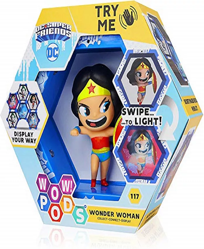 WOW! Stuff Pods Dc Comics Wonder Woman Toy - Mycitystee