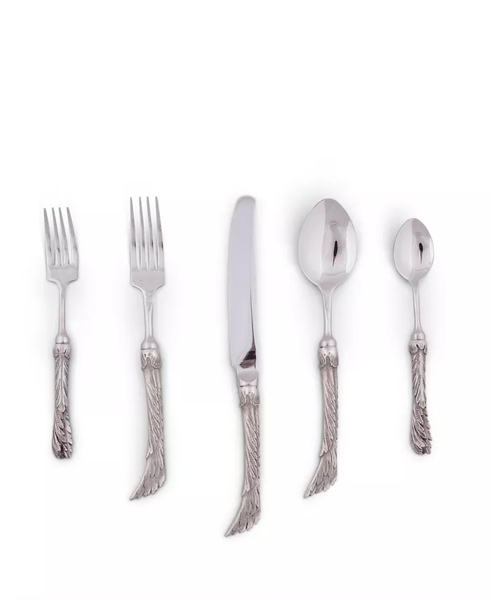Vagabond House 5-Piece Stainless Steel Flatware Setting 