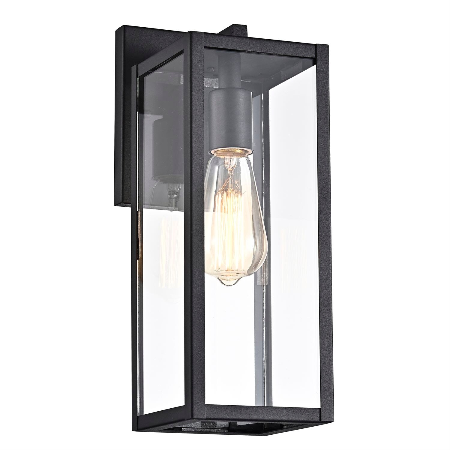Arberry 1 Light Rust Outdoor Wall Lantern Sconce Light - Mycitystee