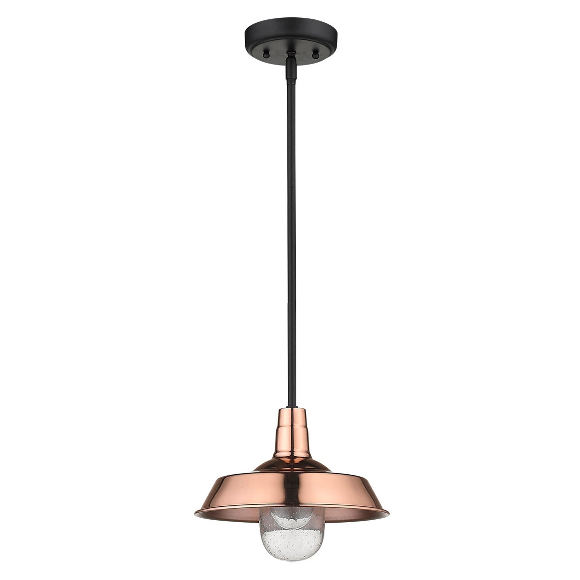 Burry 1-light Copper Exterior Convertible Pendant - Mycitystee