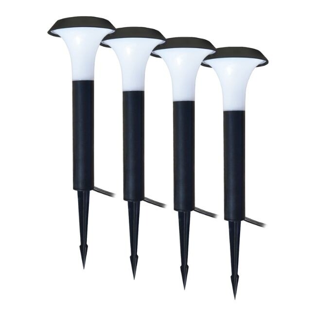 Living Accents Black Low Voltage 2 watts LED Pathway Light 4 each - Mycitystee