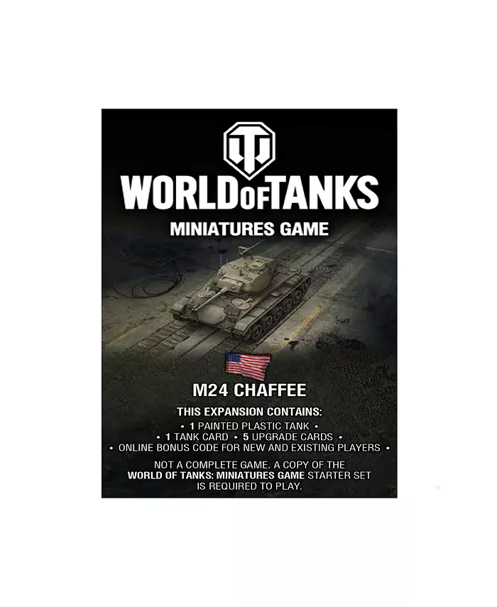 Gale Force Nine World of Tanks American M24 Chaffee Expansion Miniatures Game - Mycitystee
