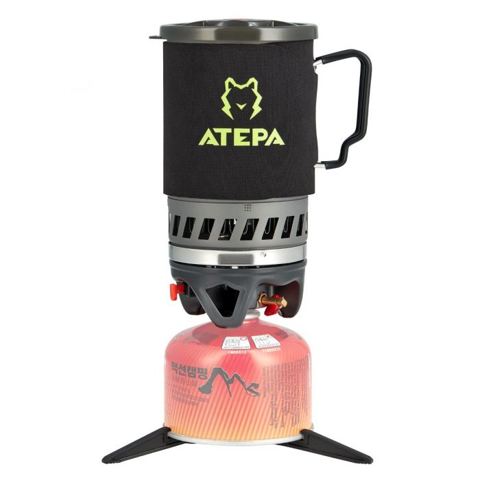 ATEPA Backpacking Camping propane Stove  (0.9-Liter) - Mycitystee