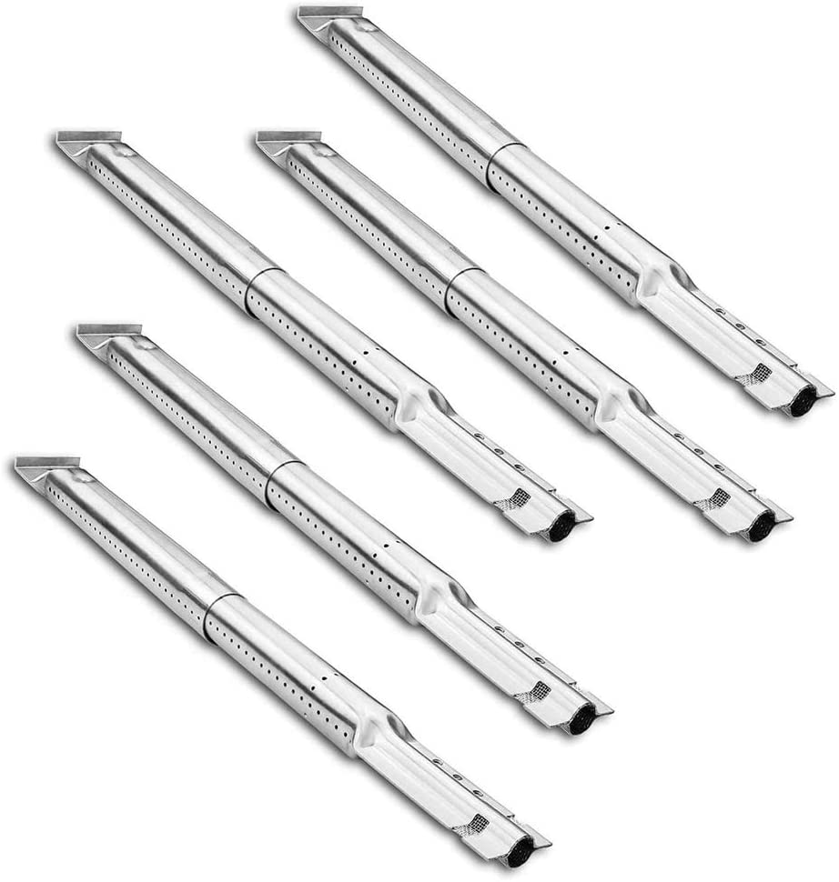 Grill Burner 5 Pack Adjustable from 12 2/10 to 16 1/2'' for Most BBQ Gas Grills - Mycitystee