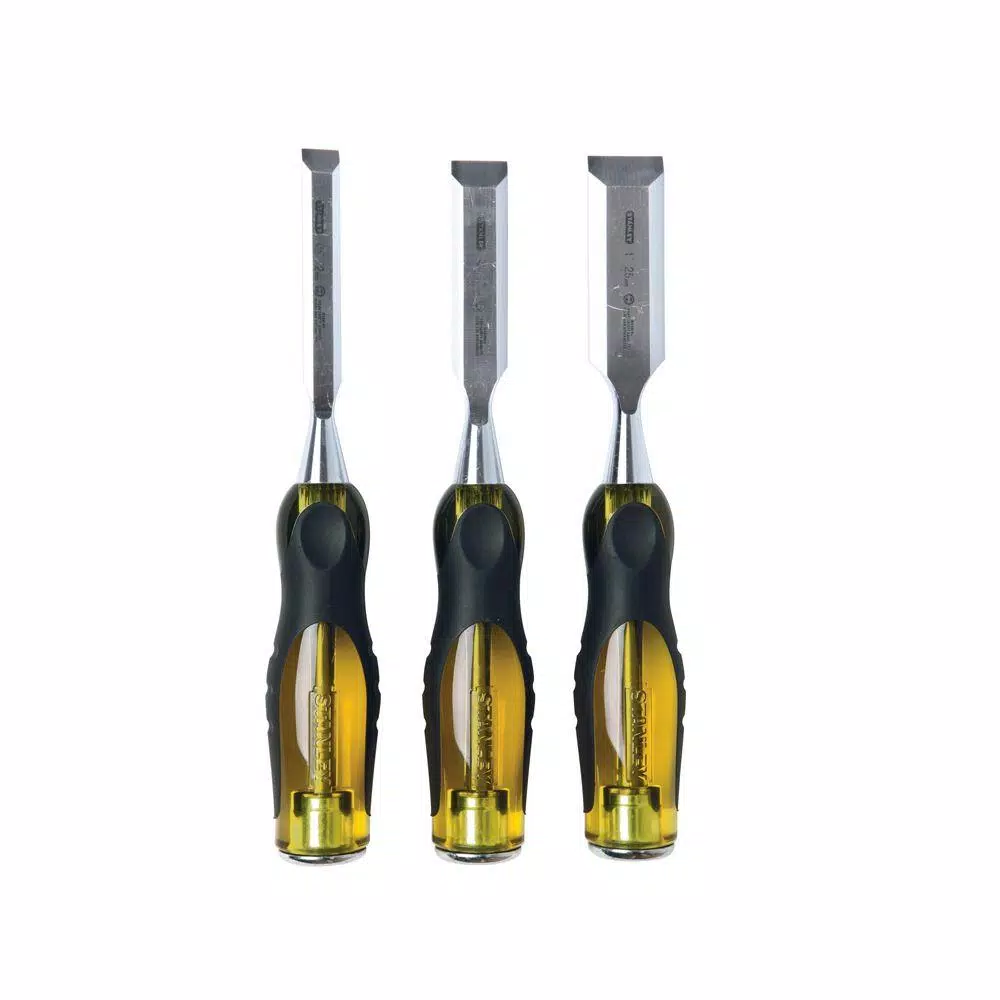 Stanley FatMax Thru-Tang Wood Chisel Set (3-Piece) and#8211; XDC Depot - Mycitystee
