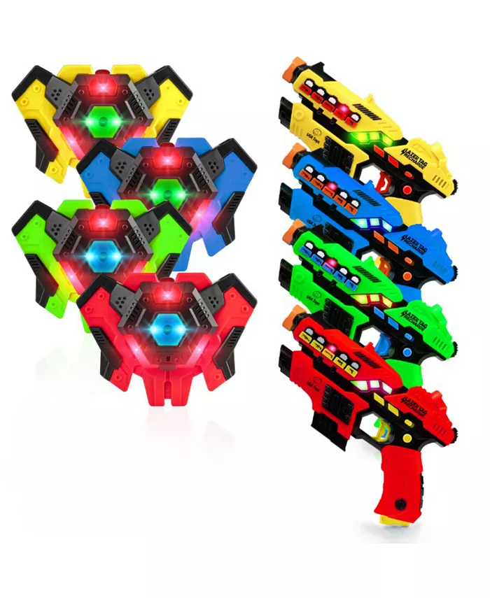 USA Toyz Laser Tag Toy Guns for Boys and Girls - 4 Pack - Mycitystee