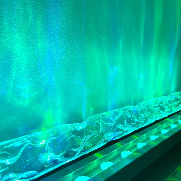 RGBW Ocean Wave Decorative LED Floor Lamp - Mycitystee