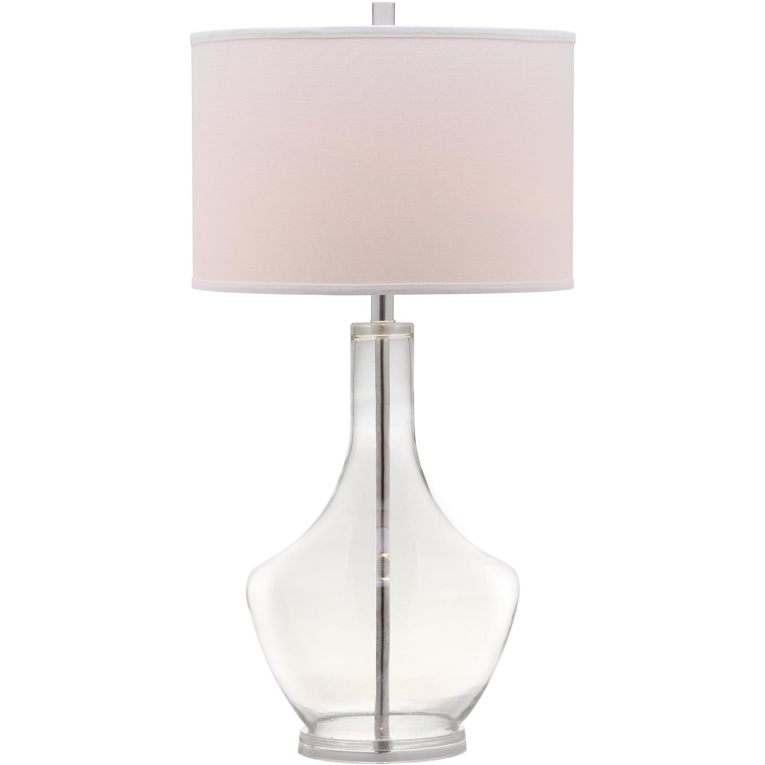 SAFAVIEH Lighting 35-inch Clear Mercury Glass LED Table Lamp - 16