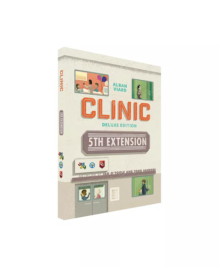 Capstone Games Clinic Deluxe Extension 5 Strategy Board Game - Mycitystee