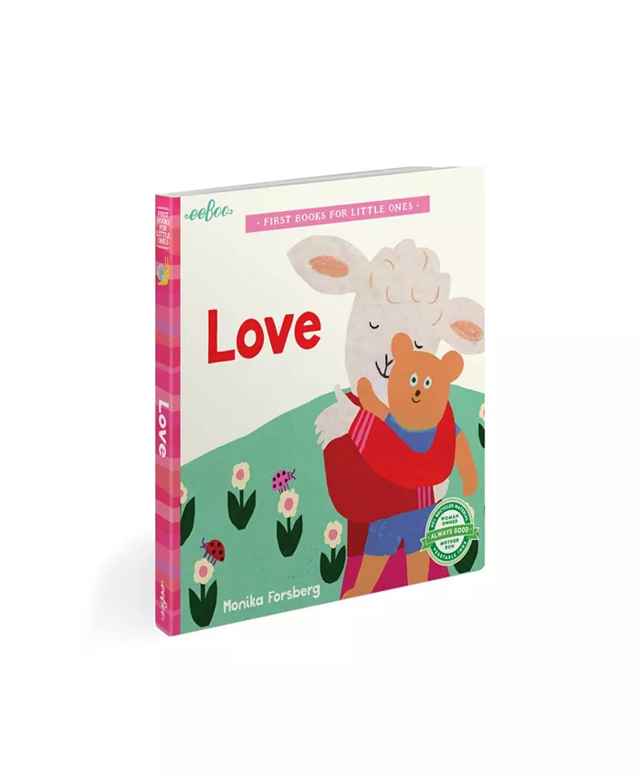 Eeboo First Books for Little Ones Love Board Book - Mycitystee
