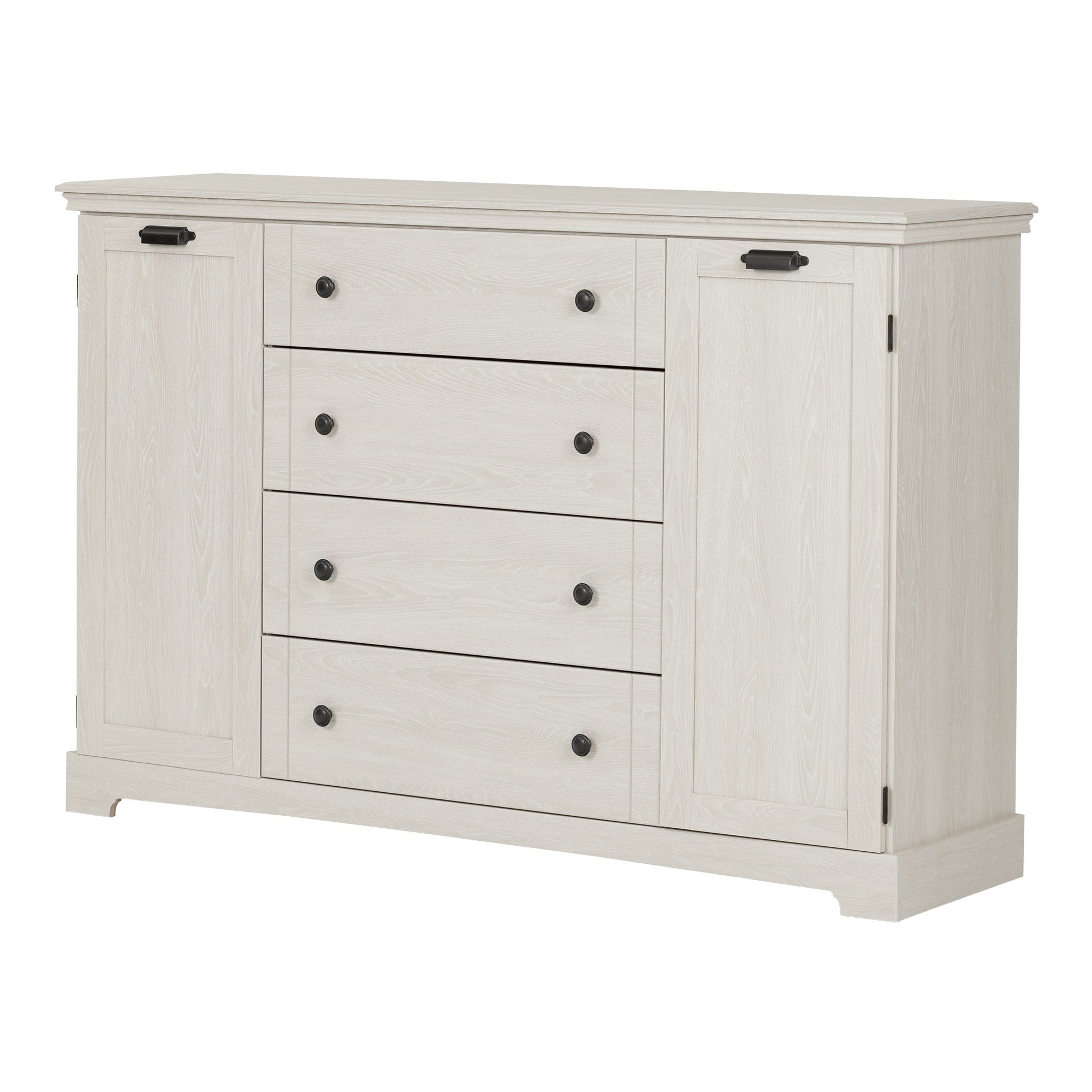 South Shore Avilla 4-Drawer Dresser with Doors - - 14153789 - Mycitystee
