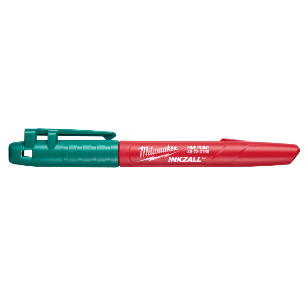 Milwaukee INKZALL Green Fine Point Marker 48-22-3190 from Milwaukee - Mycitystee