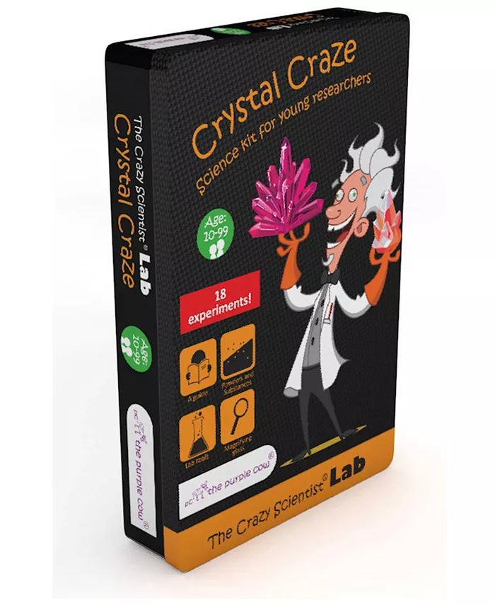 The Purple Cow the Crazy Scientist Lab - Crystal Craze - Mycitystee
