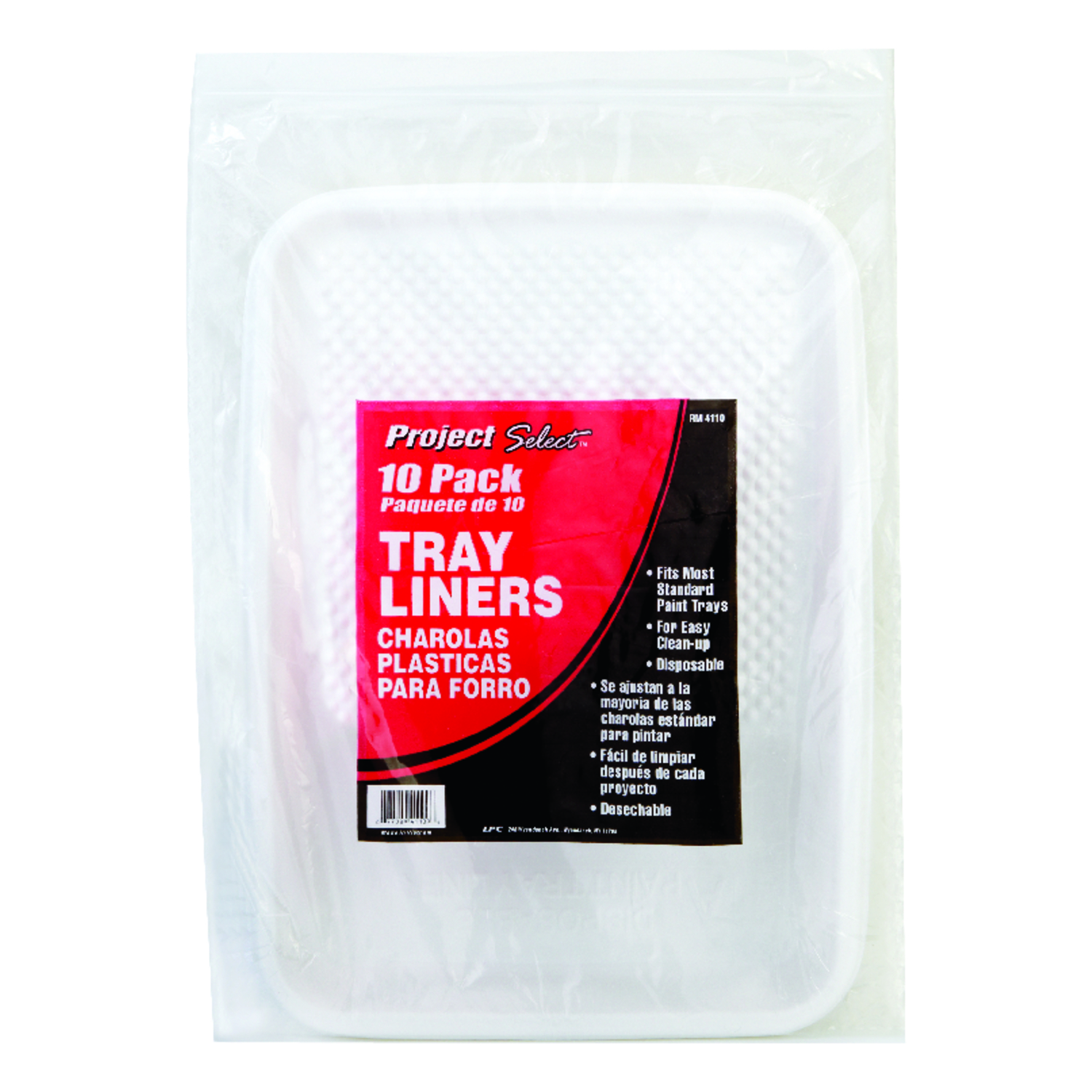Linzer Project Select Plastic 11 in. W X 15 in. L 1 qt Disposable Paint Tray Liner - Mycitystee