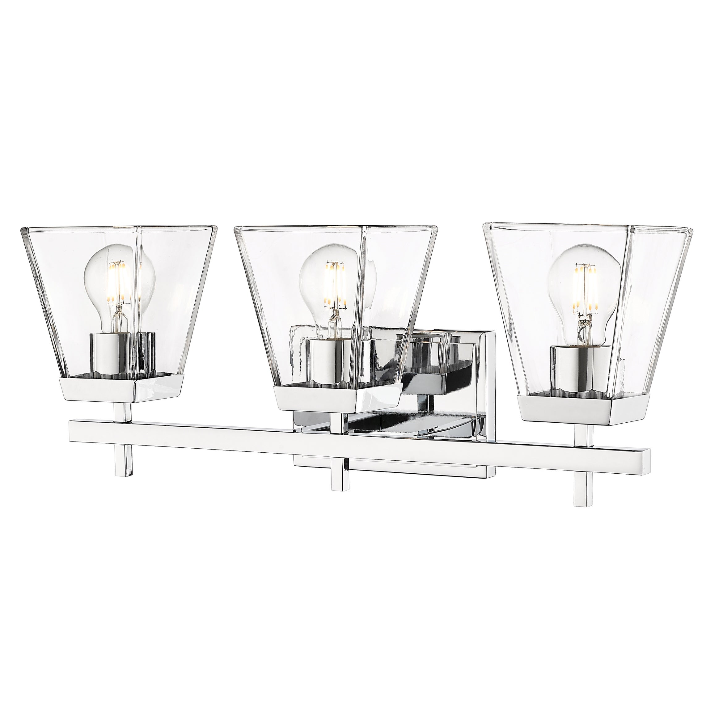 Lauren 3 Light Vanity - Chrome - Mycitystee