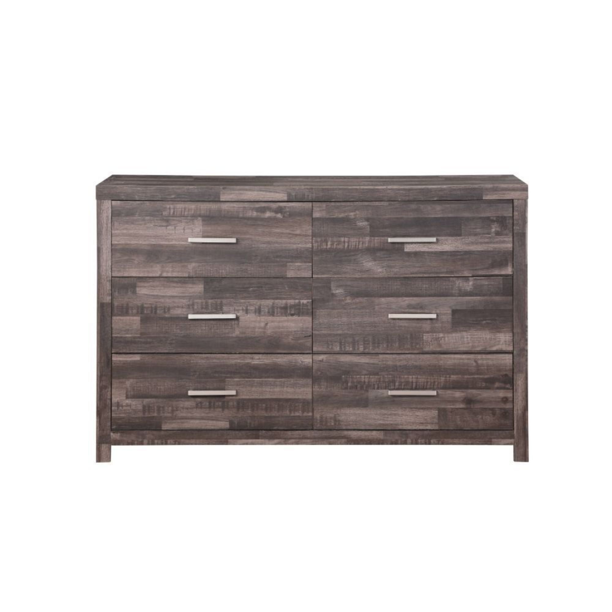 Wood 3 Tier 6 Drawers Dresser - - 35374236 - Mycitystee
