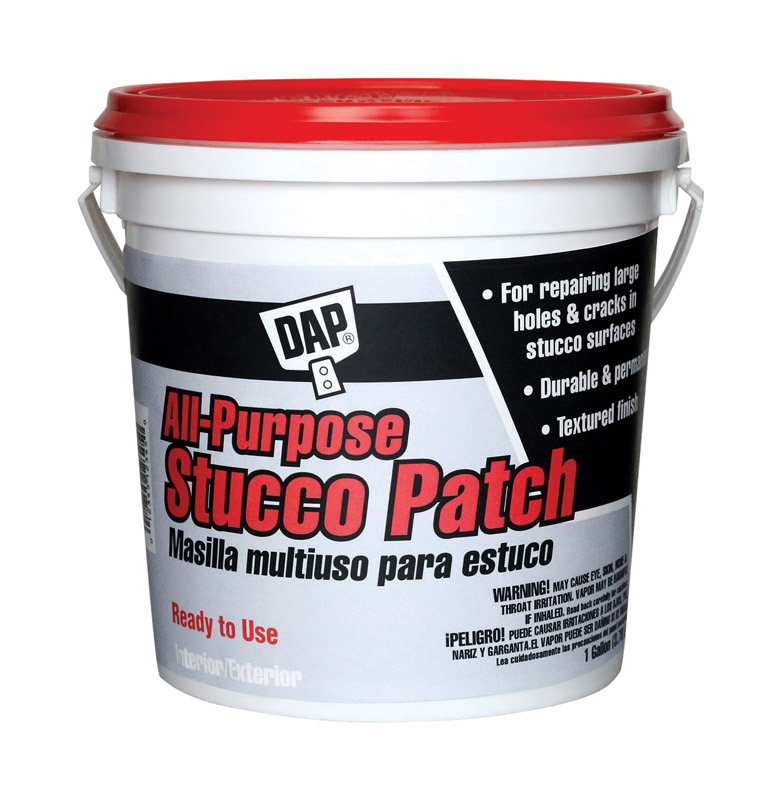 DAP All-Purpose Stucco Ready to Use White Patch 1 gal - Mycitystee