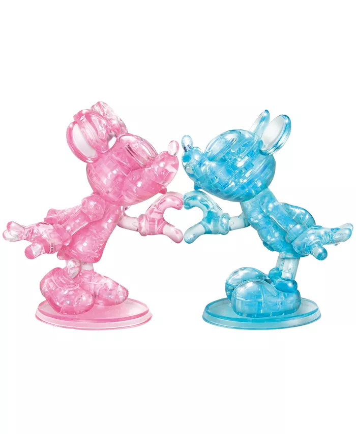 BePuzzled 3D Crystal Puzzle-Disney Minnie Mickey - 68 Pcs - Mycitystee