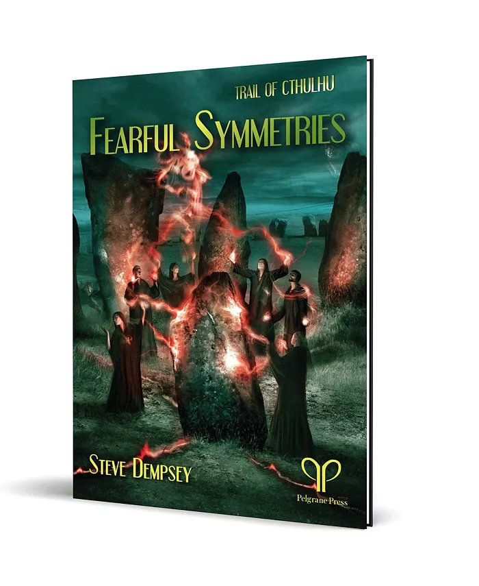 Impressions Trail of Cthulhu Fearful Symmetries Expansion Hardcover Role Playing Game Book - Mycitystee