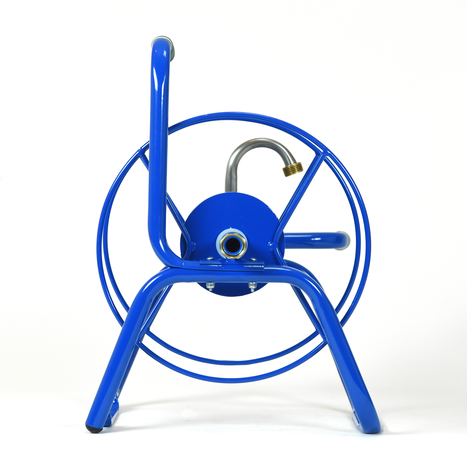 Yard Butler 75 ft. Blue Free Standing Hose Reel - Mycitystee