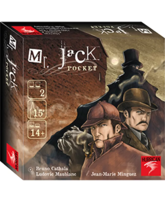Asmodee Editions Mr. Jack Pocket Edition Toy - Mycitystee