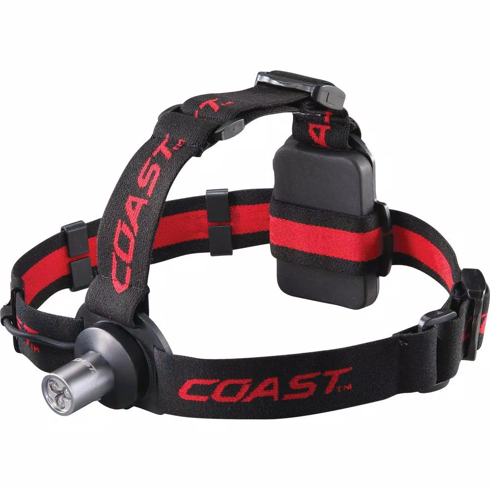 Coast HL3 100 Lumen LED Headlamp with Hardhat Compatibility and#8211; XDC Depot - Mycitystee