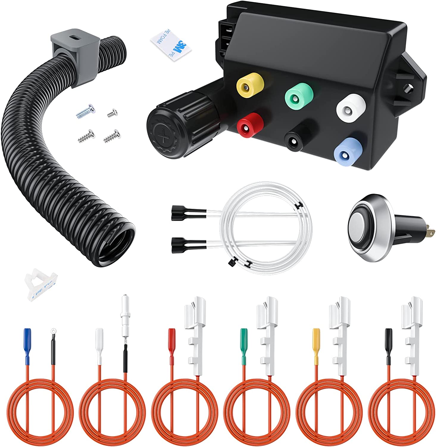 Igniter Kit 67532 for Weber Genesis II 330 & 335 3 Burner Gas BBQ Grills, Grill Replacement Parts - Mycitystee