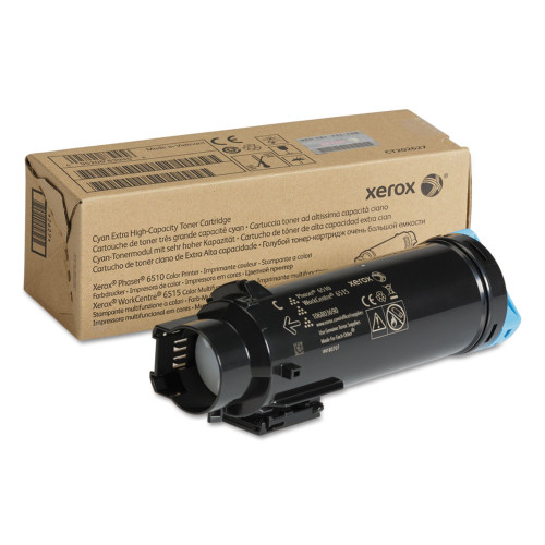 Xerox 106R03690 Extra High-Yield Toner， 4，300 Page-Yield， Cyan - Mycitystee