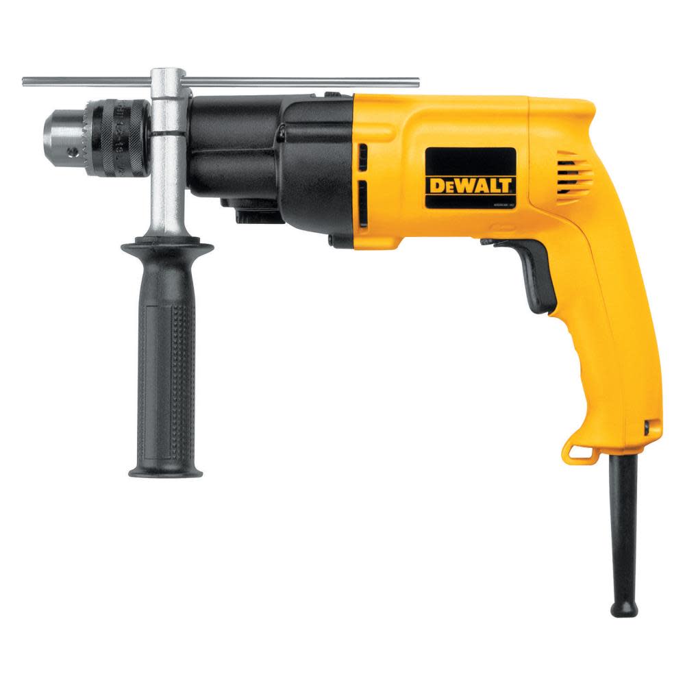 DEWALT 1/2 In. 7.8 Amp Heavy-Duty VSR Dual Range Hammerdrill DW505 from DEWALT - Mycitystee