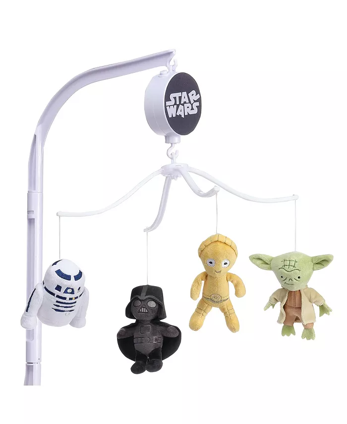 Lambs Ivy Star Wars Classic Musical Baby Crib Mobile Soother Toy - Mycitystee