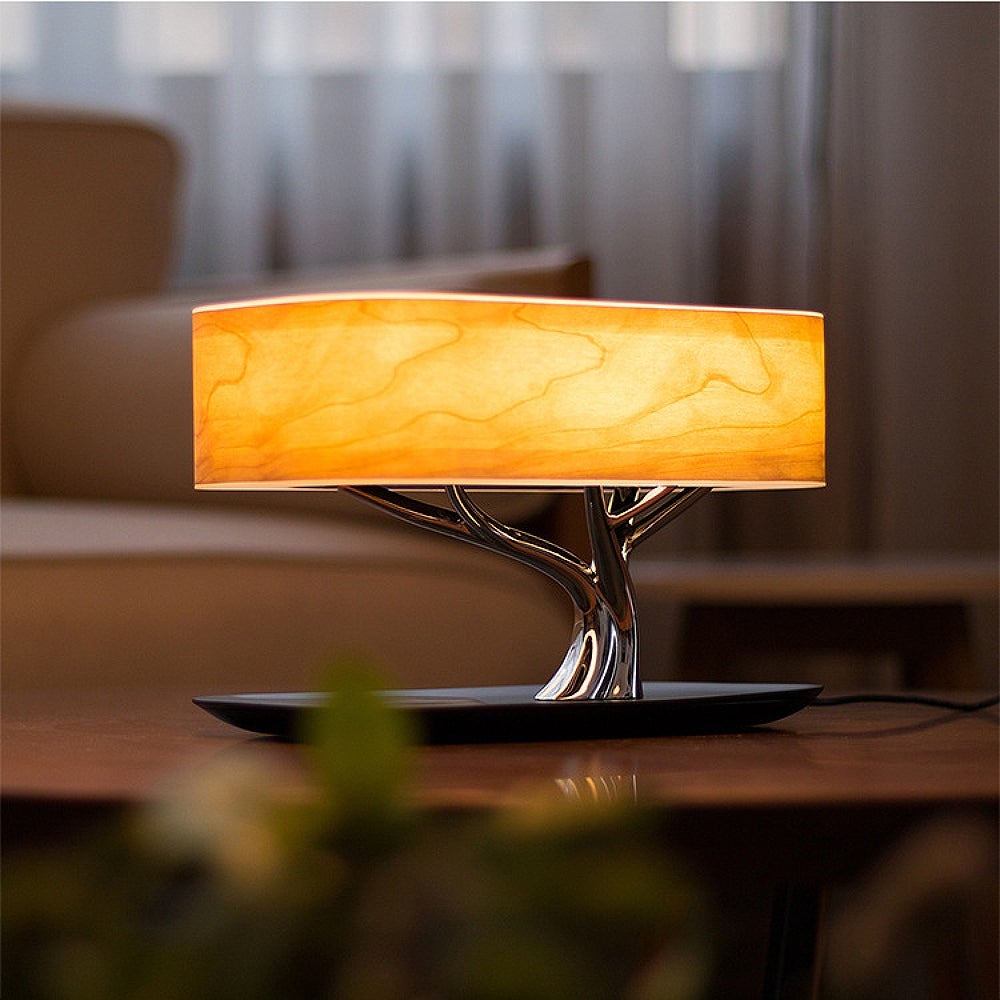 Tree of Life Table Lamp with Wireles Charger - Mycitystee