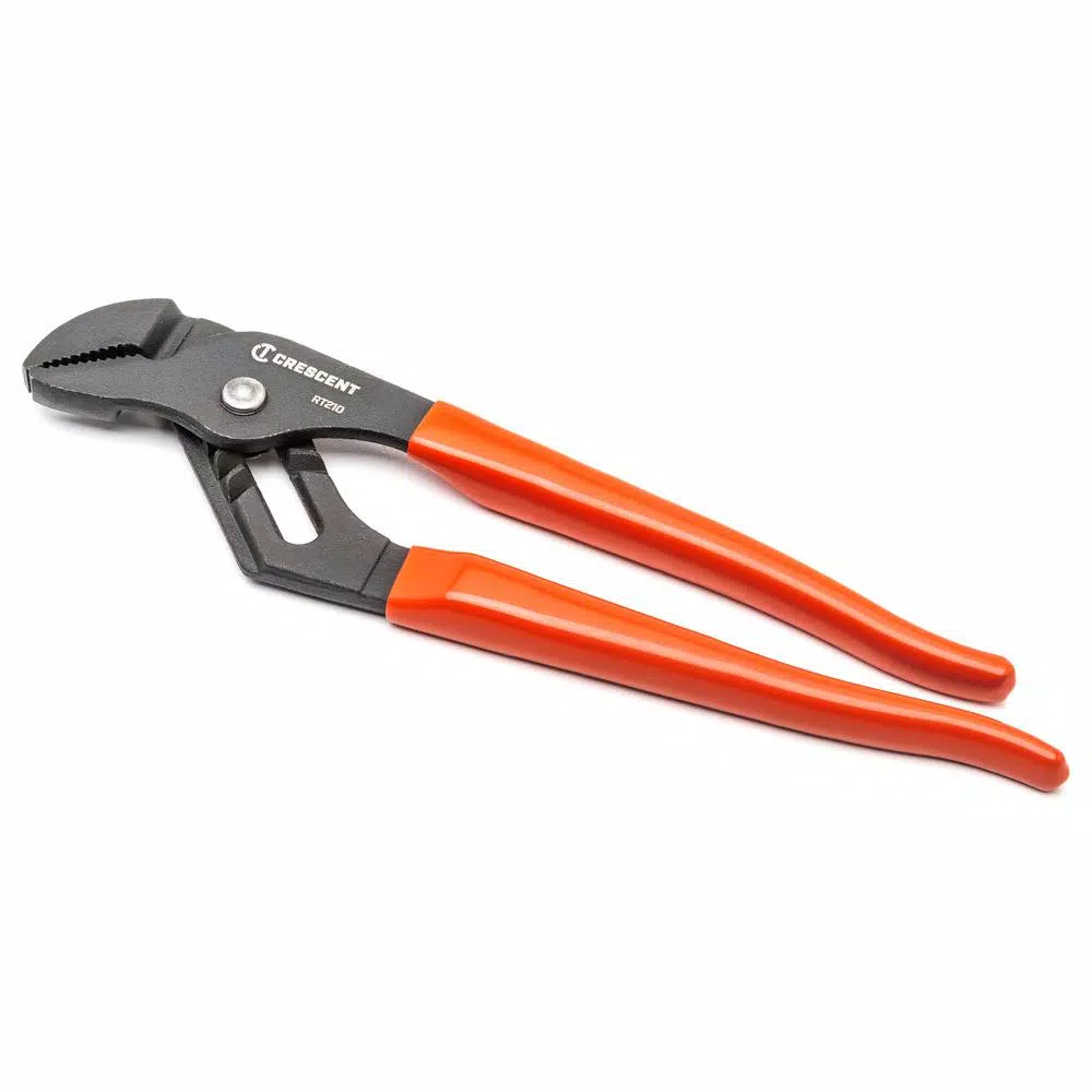 Crescent 10 in. Tongue and Groove Plier， Straight Jaw， Black Oxide and#8211; XDC Depot - Mycitystee