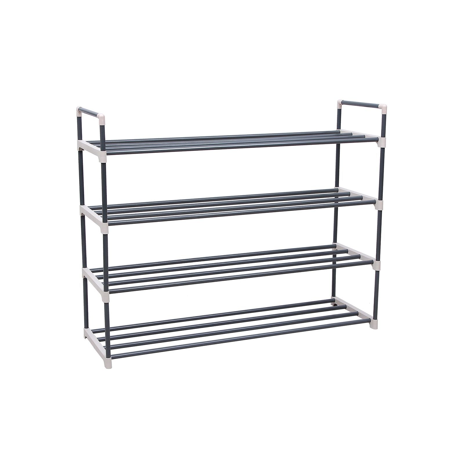 SONGMICS 4 Tier Shoe Rack for 20 PairsGray - Mycitystee